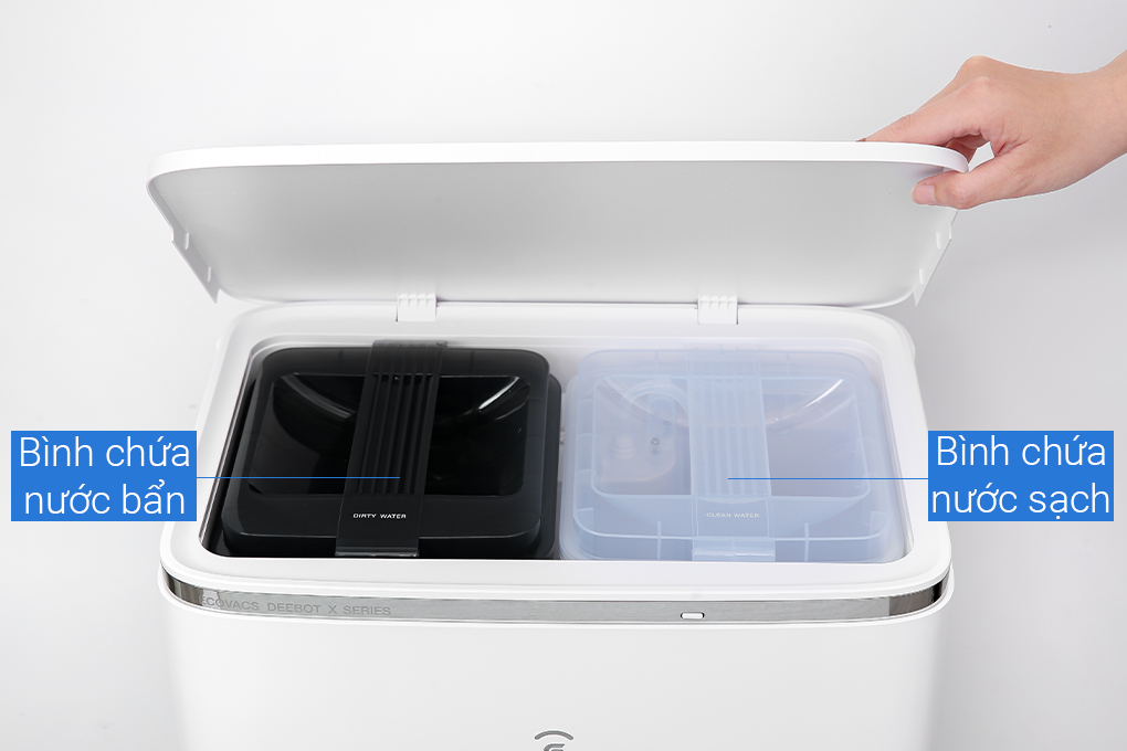 Robot hút bụi lau nhà Ecovacs Deebot X5 PRO OMNI - Bình chứa nước Robot hút bụi lau nhà Ecovacs Deebot X5 PRO OMNI - Bình chứa nước