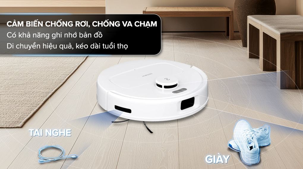 Robot hút bụi lau nhà Ecovacs N30 PRO OMNI - Công nghệ hút, bộ lọc Robot hút bụi lau nhà Ecovacs N30 PRO OMNI - Công nghệ hút, bộ lọc