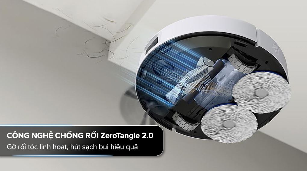 Robot hút bụi lau nhà Ecovacs N30 PRO OMNI - Công nghệ chống rối ZeroTangle 2.0 Robot hút bụi lau nhà Ecovacs N30 PRO OMNI - Công nghệ chống rối ZeroTangle 2.0
