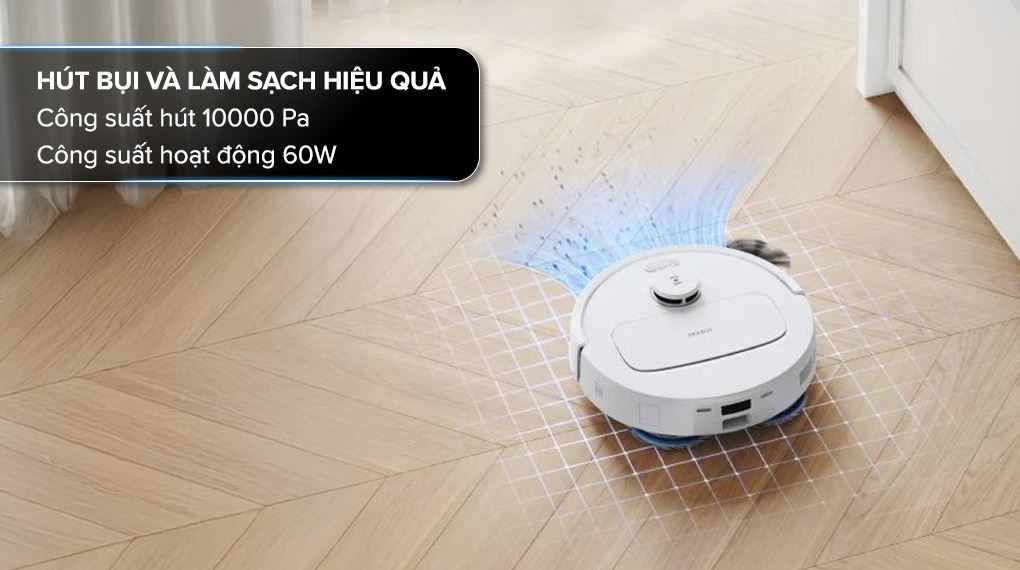 Robot hút bụi lau nhà Ecovacs N30 PRO OMNI - Công suất và độ ồn Robot hút bụi lau nhà Ecovacs N30 PRO OMNI - Công suất và độ ồn