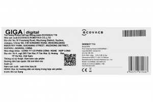 Robot hút bụi lau nhà Ecovacs T10