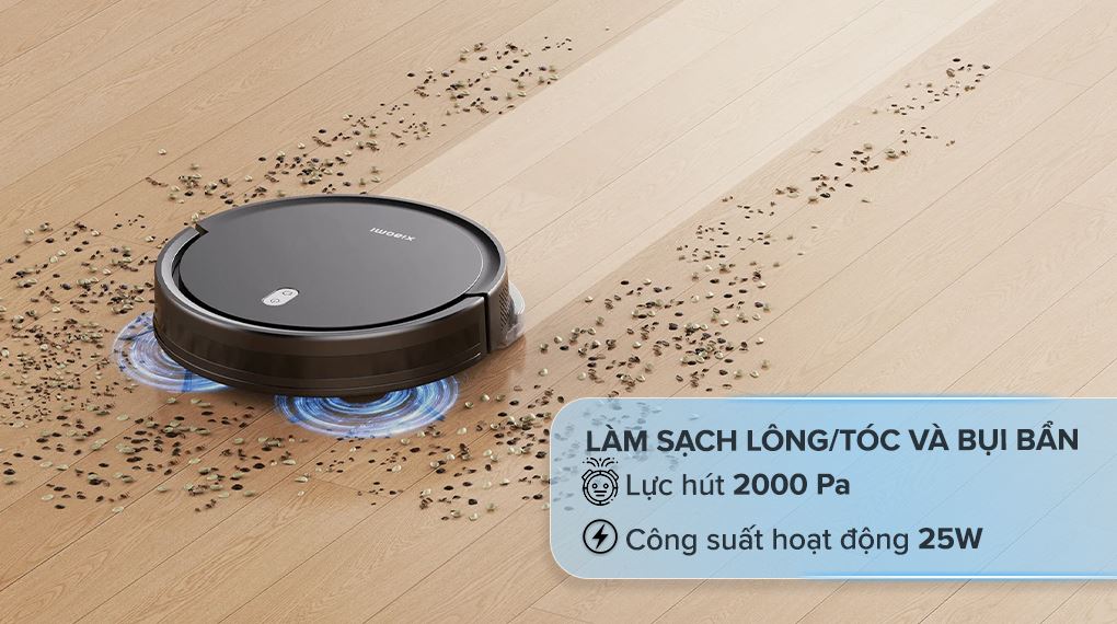 Công suất - Robot hút bụi lau nhà Xiaomi Vacuum E5 - Đen Công suất - Robot hút bụi lau nhà Xiaomi Vacuum E5 - Đen