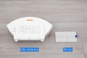 Robot hút bụi lau nhà Xiaomi Vacuum E5 - Trắng