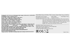 Robot hút bụi lau nhà Xiaomi X20 Max