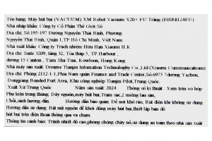 Robot hút bụi lau nhà Xiaomi X20 Plus