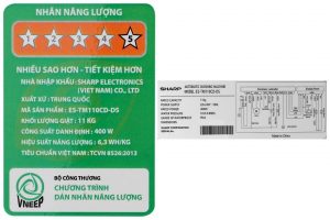 Máy giặt Sharp Inverter 11 kg ES-TM110CD-DS