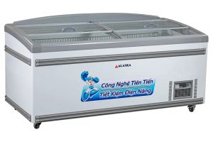 Tủ đông nằm kính phẳng Alaska 450 lít KN 450