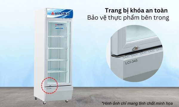 Tủ mát Alaska 345 lít LCI-345