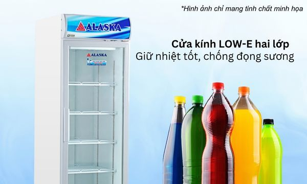 Tủ mát Alaska Inverter 382 lít LC-733HI