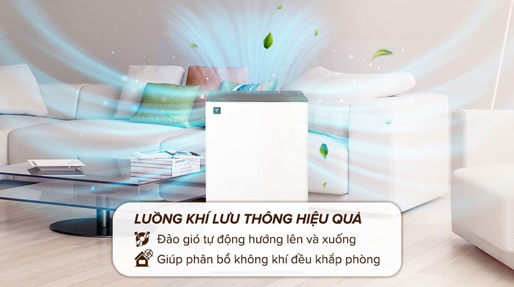 Máy hút ẩm Sharp DW-T30FV-W - Đảo gió Máy hút ẩm Sharp DW-T30FV-W - Đảo gió