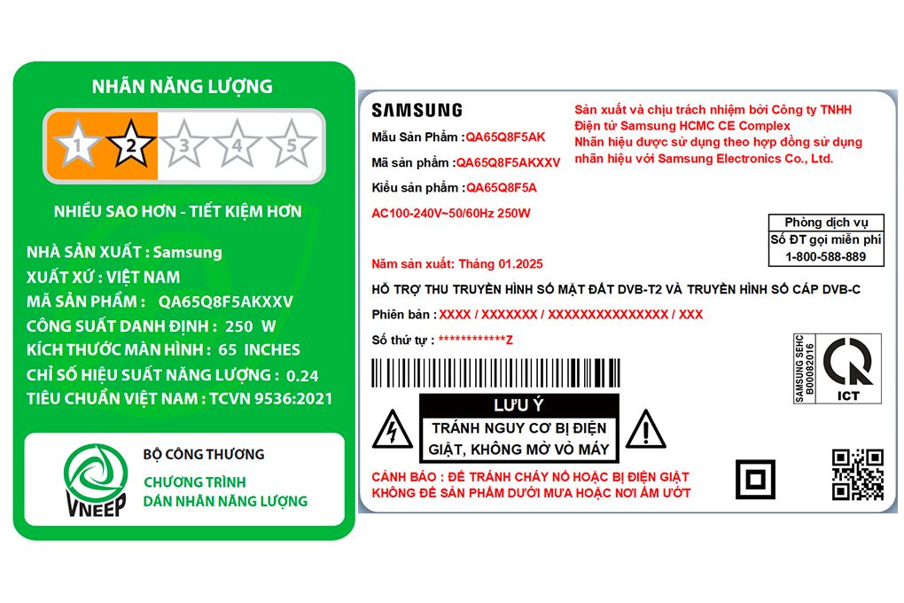 Smart Tivi QLED Samsung AI 4K 65 inch QA65Q8F5 Smart Tivi QLED Samsung AI 4K 65 inch QA65Q8F5