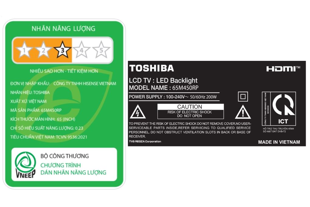 Smart Tivi QLED Toshiba AI 4K 65 inch 65M450RP Smart Tivi QLED Toshiba AI 4K 65 inch 65M450RP