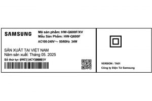 Bộ loa thanh Samsung HW-Q600F/XV 380W
