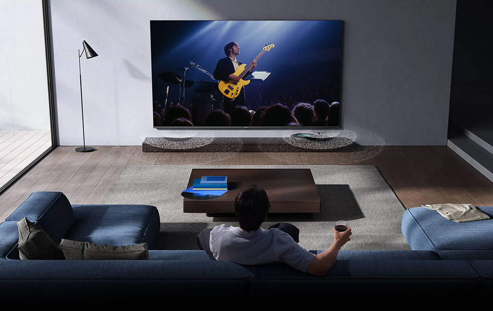 Tận hưởng âm thanh đỉnh cao tivi Xiaomi S Pro Mini LED 4K 55 Inch L55MB-SSEA