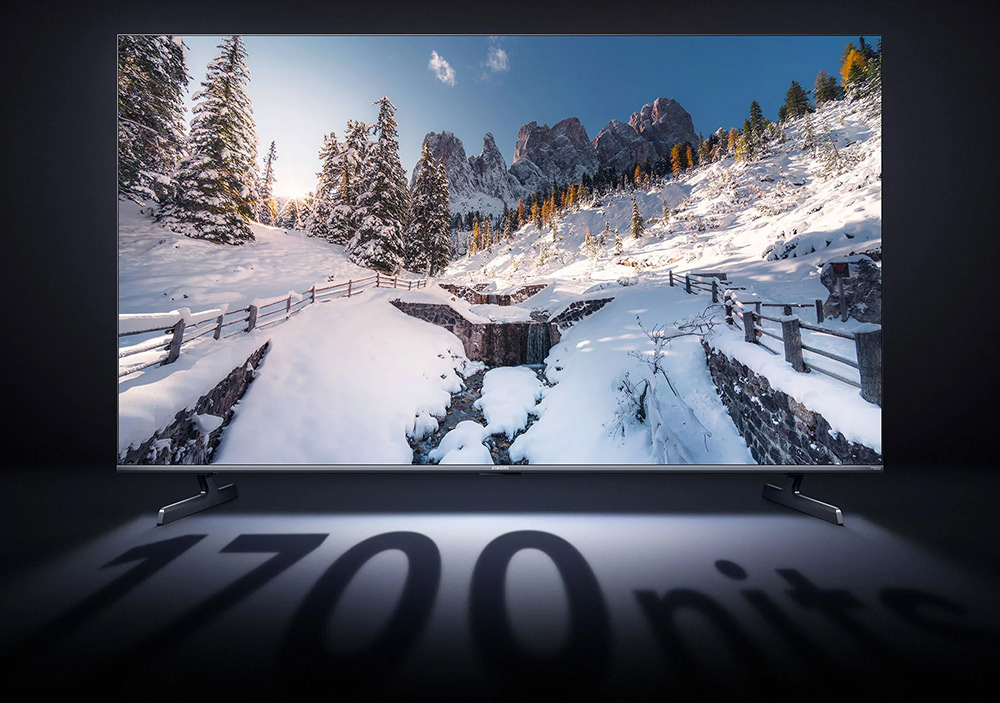 Độ sáng cực đại 1700 nit tivi Xiaomi S Pro Mini LED 4K 75 Inch L75MB-SSEA