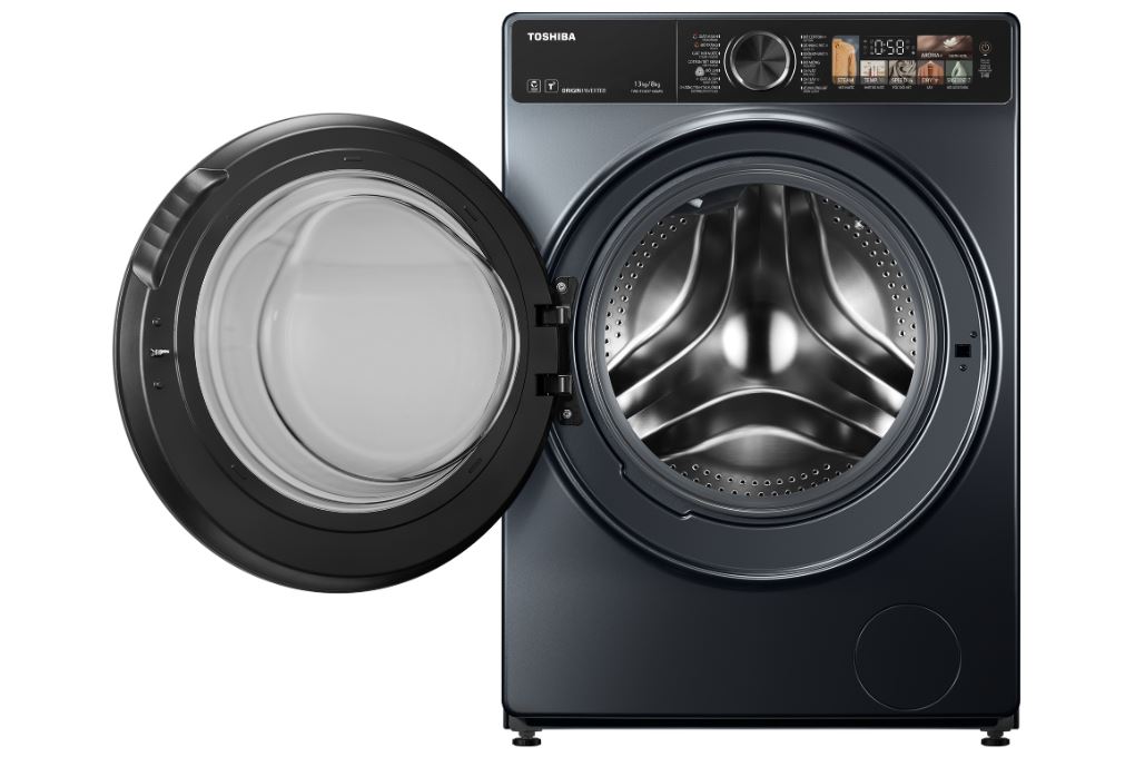 Máy giặt sấy Toshiba Inverter giặt 13 kg - sấy 8 kg TWD-T25BZP140MWV(MG) Máy giặt sấy Toshiba Inverter giặt 13 kg - sấy 8 kg TWD-T25BZP140MWV(MG)