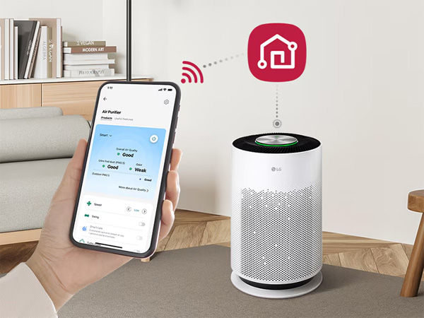 Máy lọc không khí LG AS60GHBG0 kết nối wifi