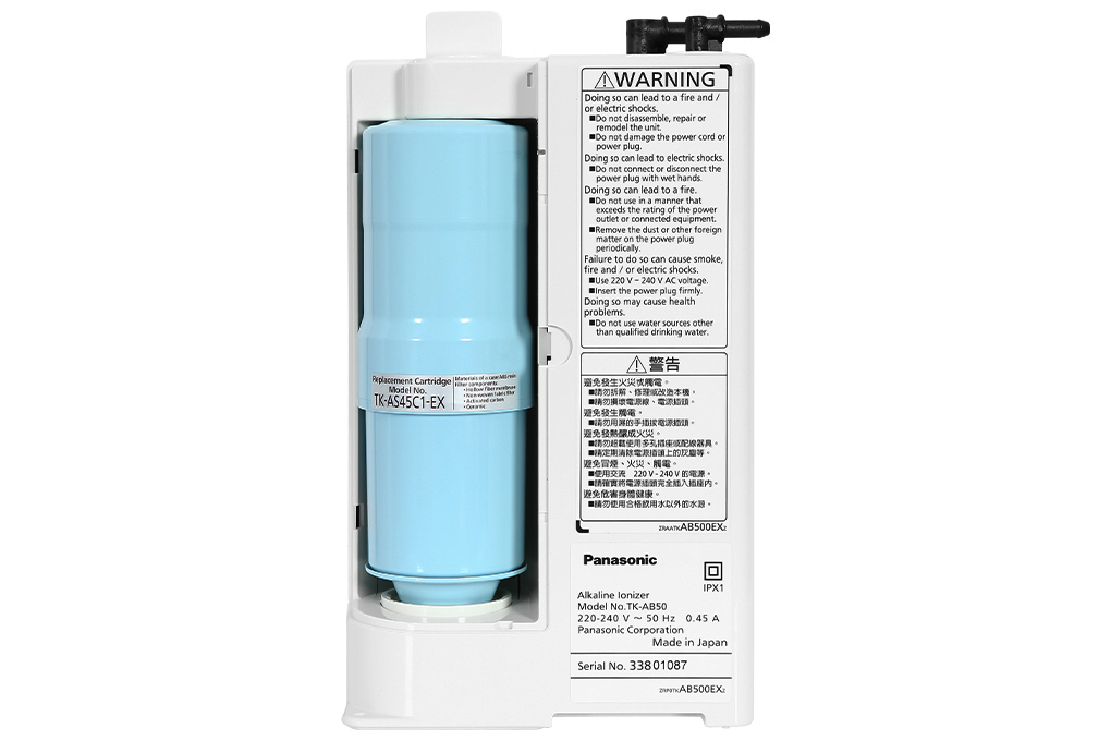 Máy lọc nước điện giải ion kiềm Panasonic TK-AB50 Máy lọc nước điện giải ion kiềm Panasonic TK-AB50