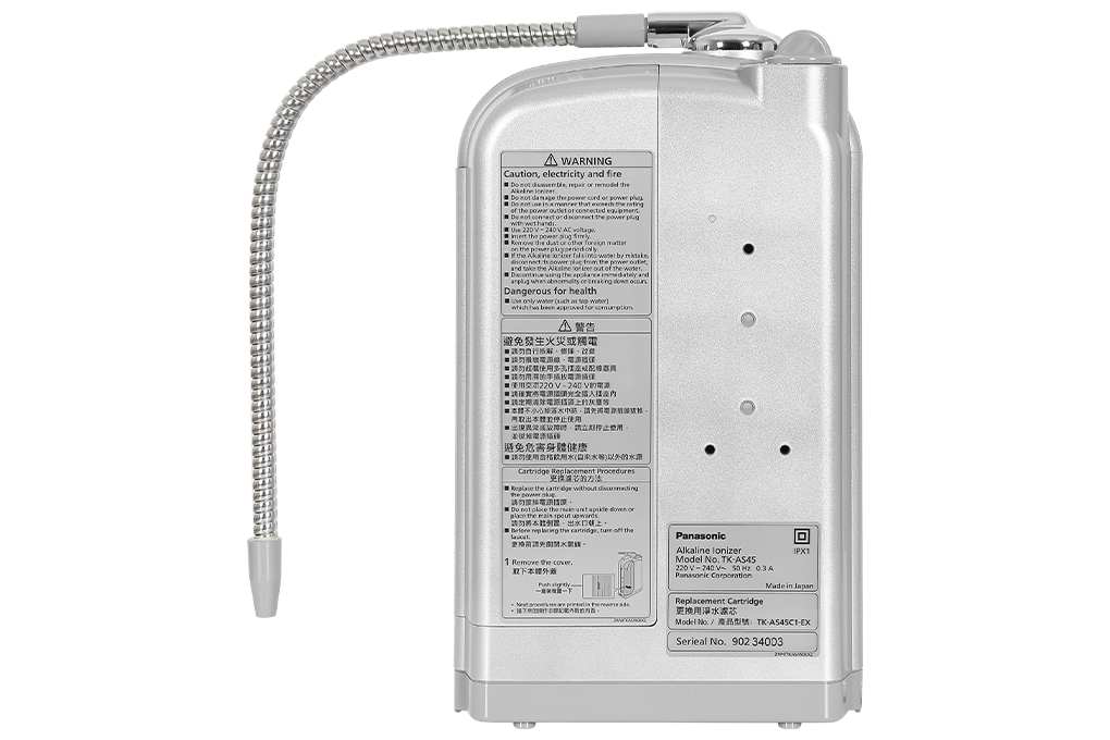 Máy lọc nước điện giải ion kiềm Panasonic TK-AS45 Máy lọc nước điện giải ion kiềm Panasonic TK-AS45