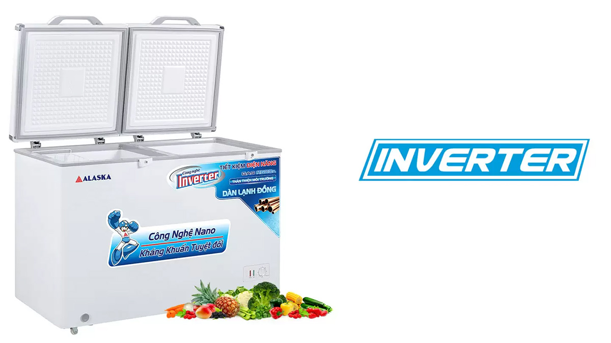 Công nghệ Inverter vận hành êm ái, tiết kiệm điện năng