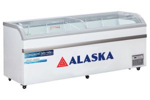 Tủ đông mặt kính cong Alaska 765 lít KC 550