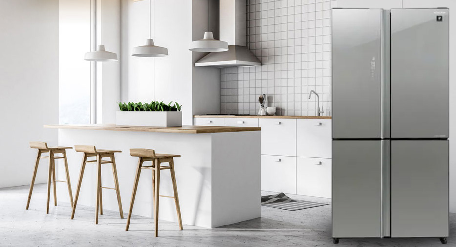 Tủ lạnh Sharp Inverter 572 lít SJ-FXP650VG-SL