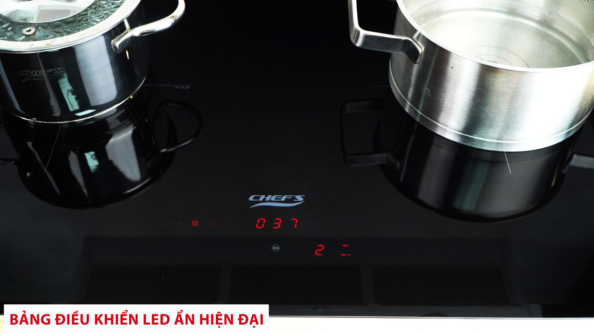 Giao diện bếp Chef's dễ sử dụng