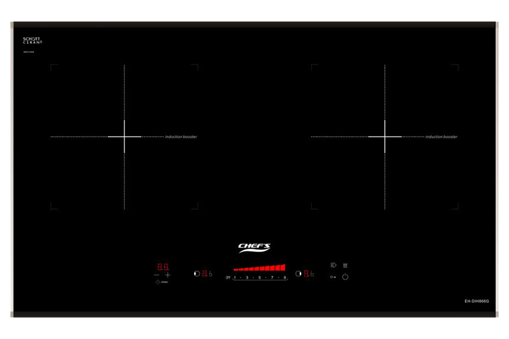 Bếp từ đôi Chefs EH DIH866G Bếp từ đôi Chefs EH DIH866G