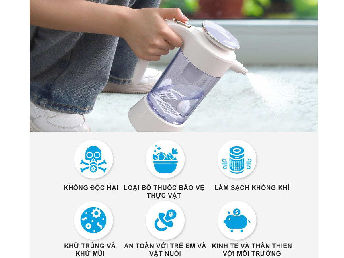 Bình phun sương diệt khuẩn Ultty