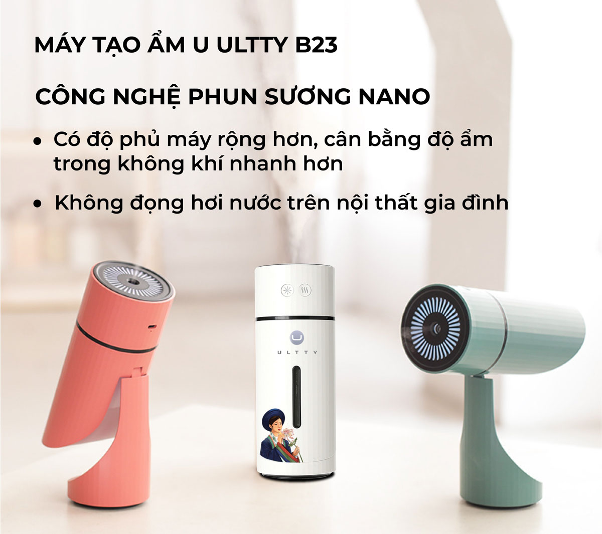 Máy tạo độ ẩm phòng