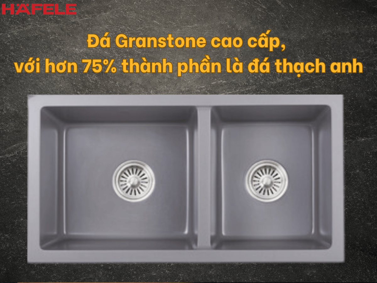 Chậu Đá Hafele HS22-GEN2S90 (577.25.510) chau da hafele hs22 gen2s90 577 25 510 2