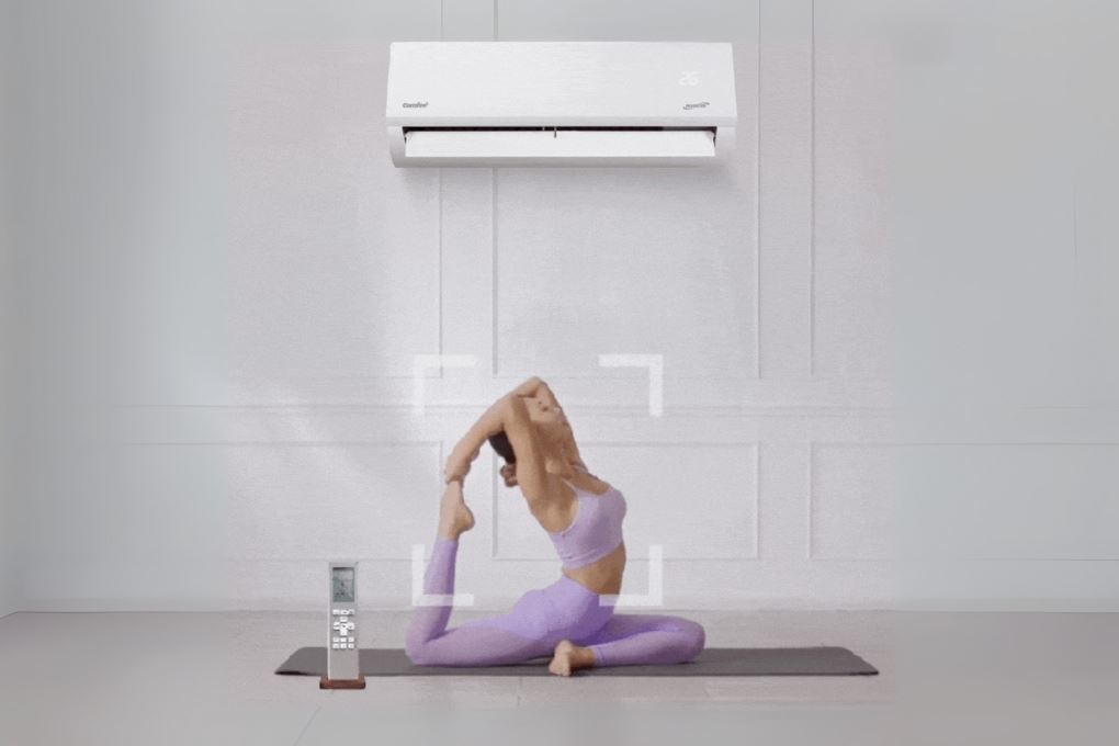 Máy lạnh 2 chiều Comfee Inverter 2 HP CFS-18VHAFF - Follow me Máy lạnh 2 chiều Comfee Inverter 2 HP CFS-18VHAFF - Follow me