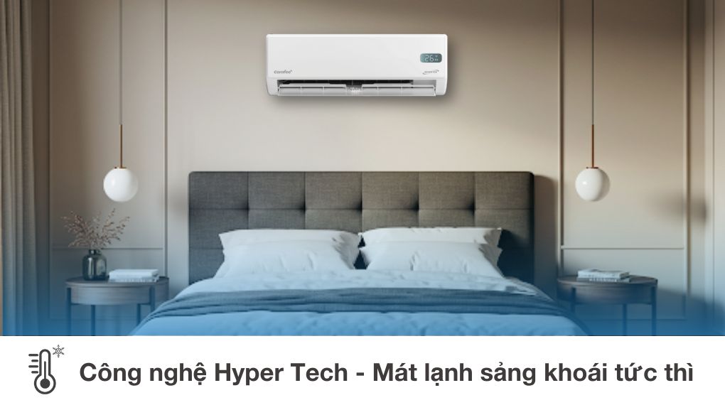 Máy lạnh Comfee Inverter 2 HP CFS-18VGPF - Công nghệ làm lạnh Máy lạnh Comfee Inverter 2 HP CFS-18VGPF - Công nghệ làm lạnh