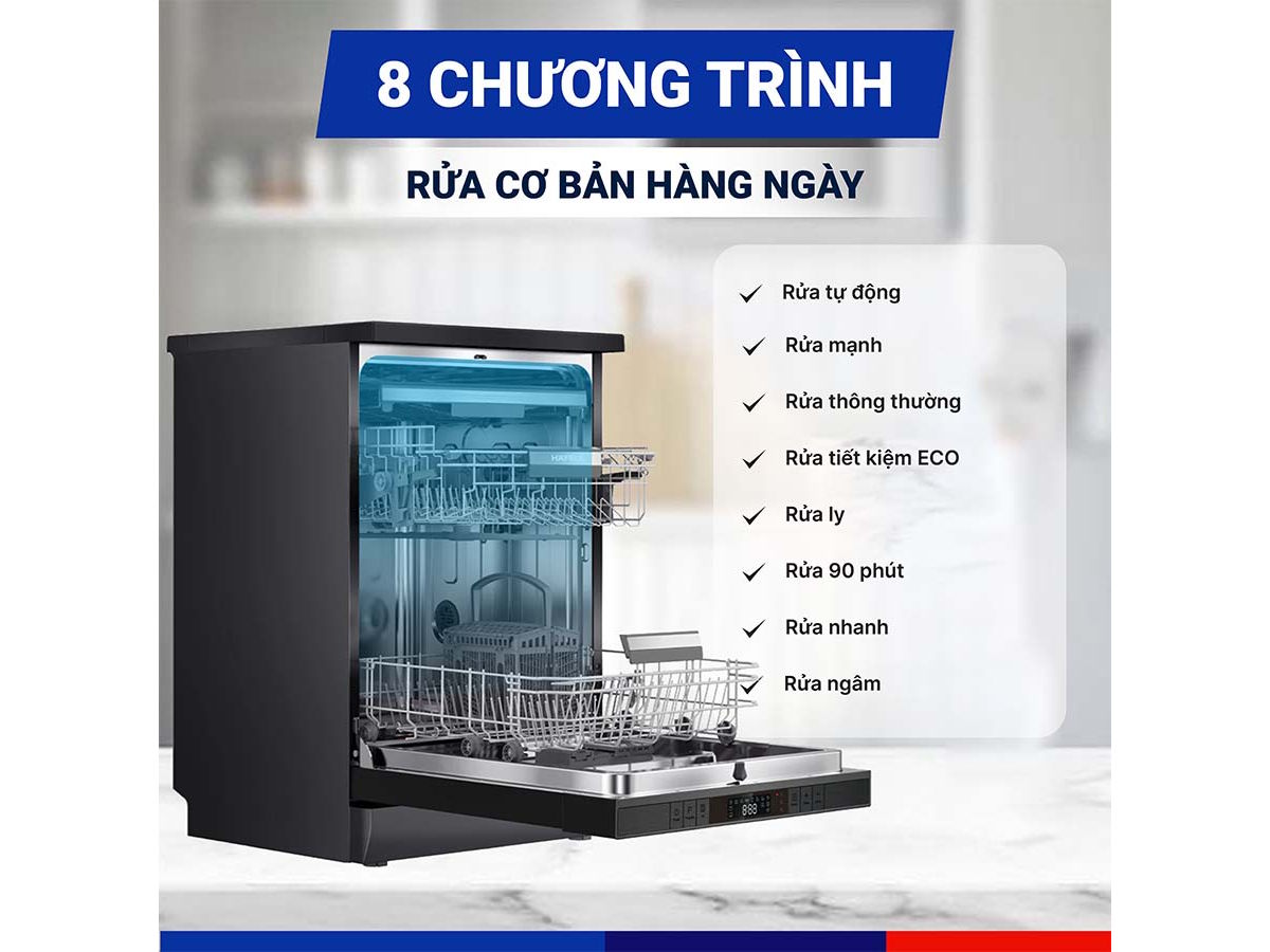 Máy rửa bát 14 bộ