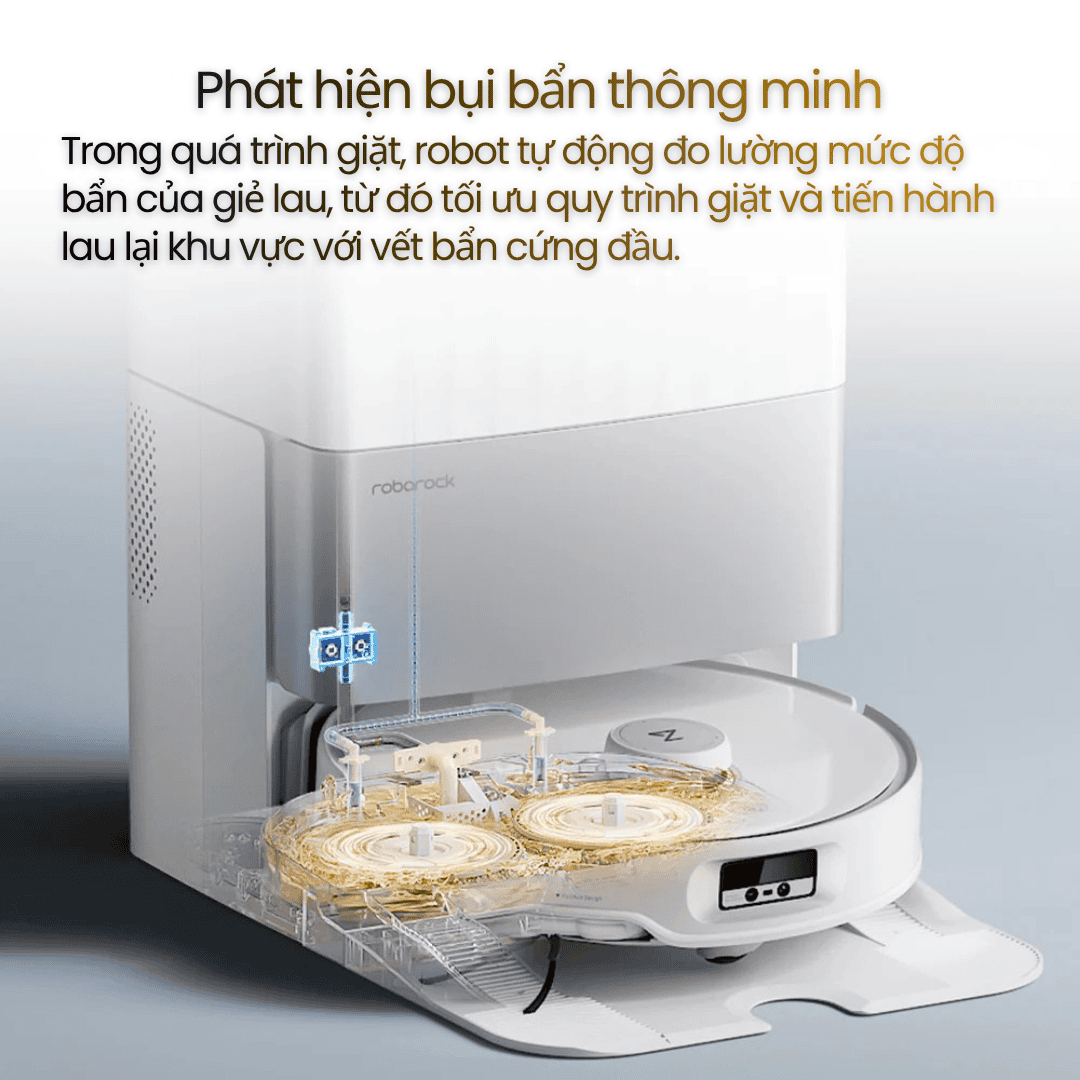 Tự động phát hiện vết bẩn thông minh