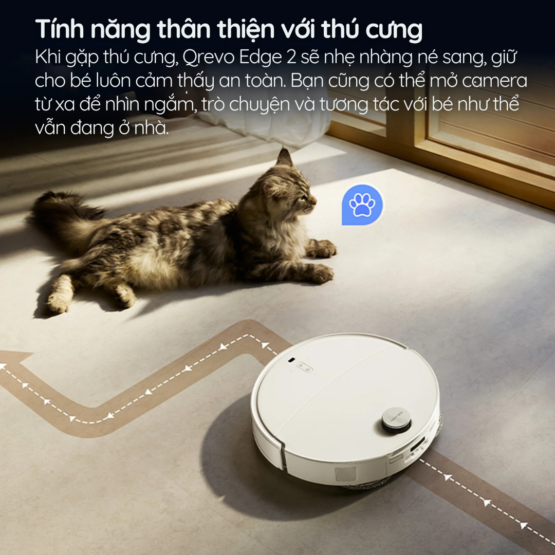 Thân thiện với thú cưng - Camera quan sát tiện lợi