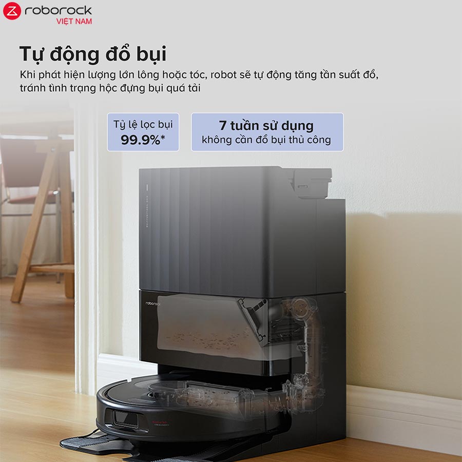 Robot hút bụi lau nhà Roborock Qrevo S Pro - Hàng Chính Hãng 8 Roborock Qrevo S Pro