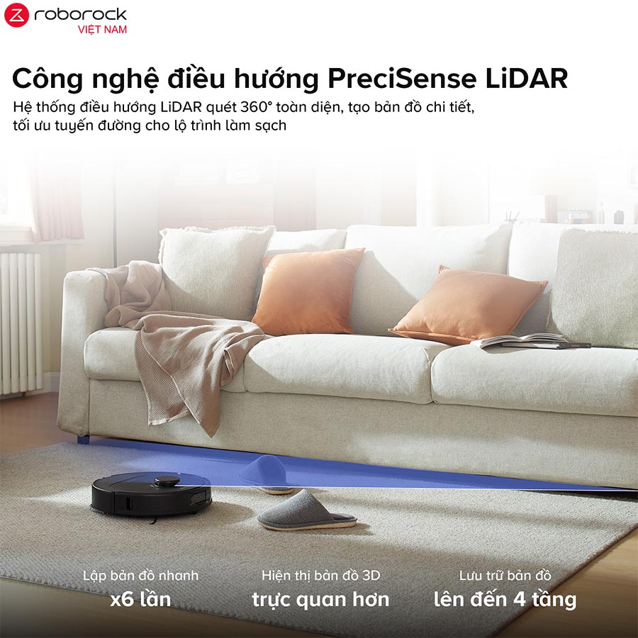 Robot hút bụi lau nhà Roborock Qrevo S Pro - Hàng Chính Hãng 11 Roborock Qrevo S Pro