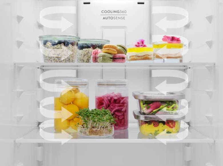 Tủ lạnh Electrolux Inverter 341 lít ETB3460L-B - Công nghệ Cooling 360°