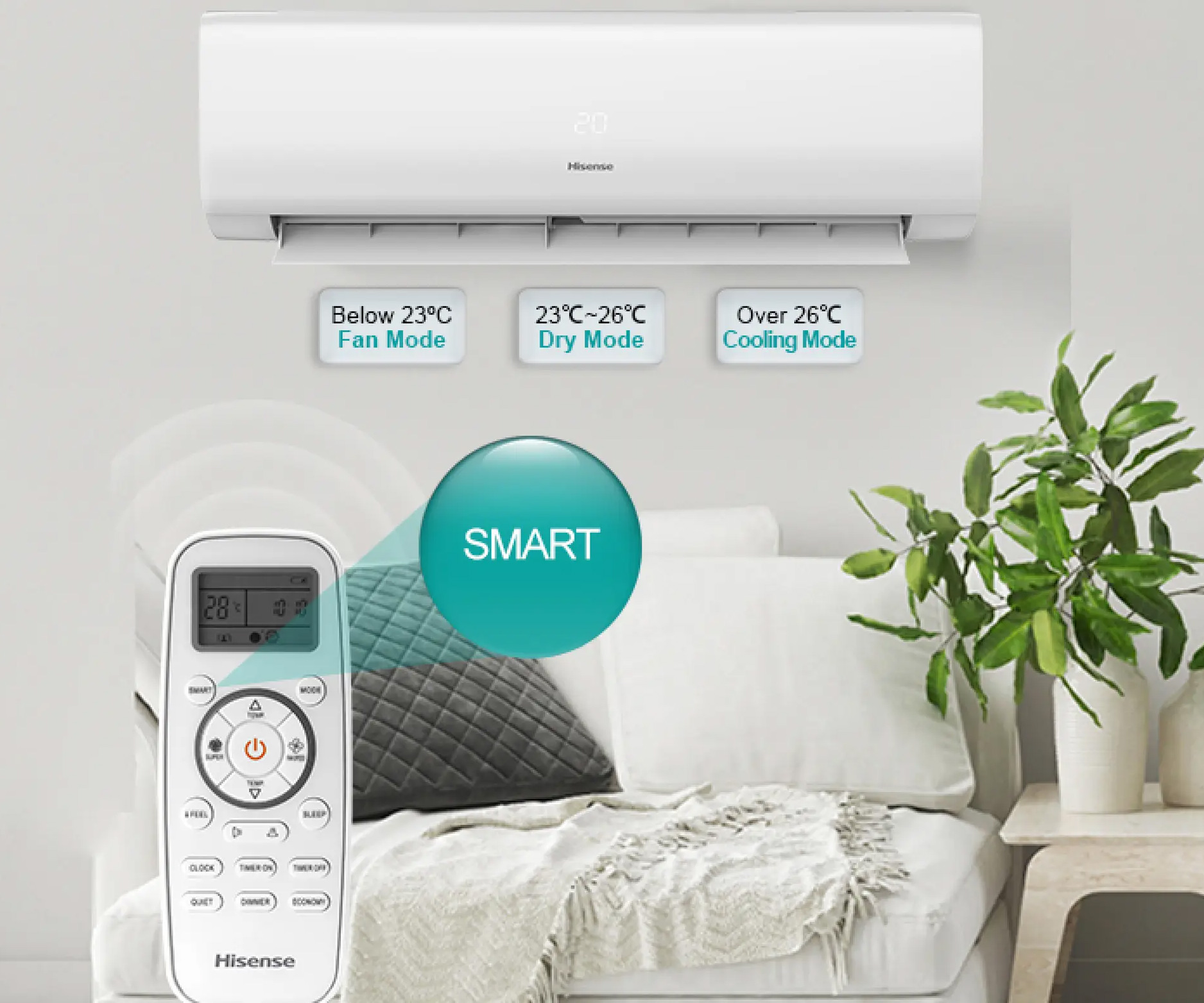 Máy điều hòa Hisense 2 chiều AS-09UR4RYRCB02