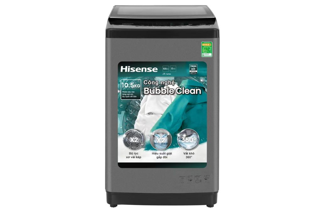 Máy giặt Hisense 10.5 kg WTJA1015UT Máy giặt Hisense 10.5 kg WTJA1015UT