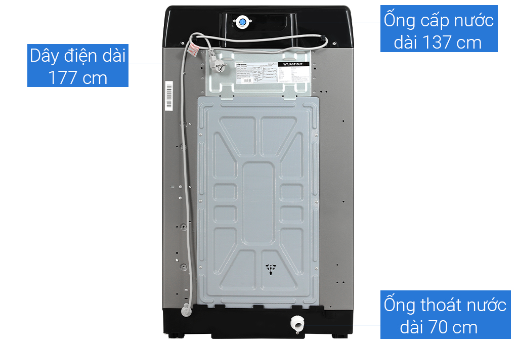 Máy giặt Hisense 10.5 kg WTJA1015UT Máy giặt Hisense 10.5 kg WTJA1015UT