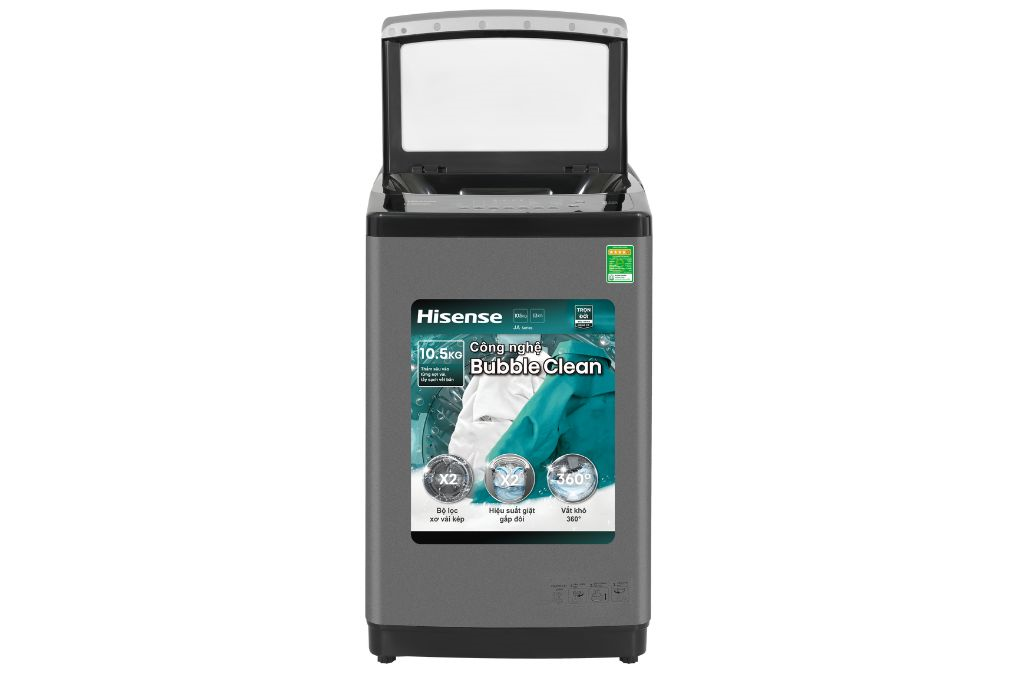Máy giặt Hisense 10.5 kg WTJA1015UT Máy giặt Hisense 10.5 kg WTJA1015UT