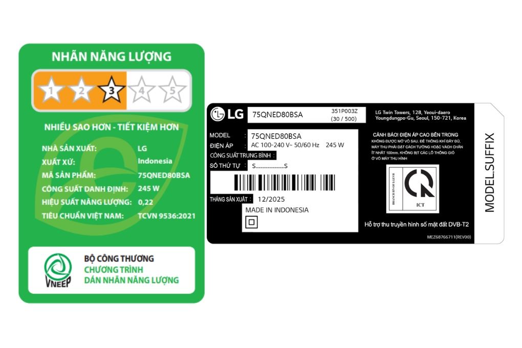 Smart Tivi QNED LG AI 4K 75 inch 75QNED80BSA Smart Tivi QNED LG AI 4K 75 inch 75QNED80BSA