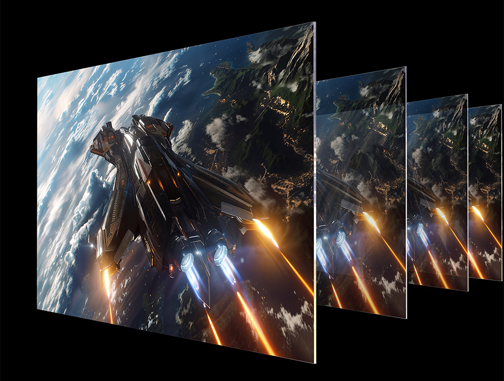 Game Boost 144Hz giúp hình ảnh chuyển động mượt mà, giảm hiện tượng xé hình