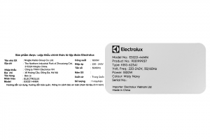 Bàn là hơi nước đứng Electrolux E5GS1-44MN 1800W