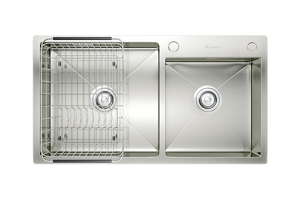 Chậu rửa bát Konox Overmount Sink KN8245DO Chậu rửa bát Konox Overmount Sink KN8245DO