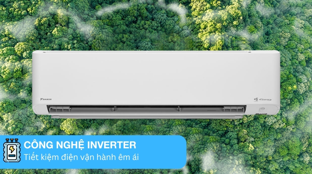 Máy lạnh Daikin Inverter 3 HP FTKY71ZVMV - Công nghệ tiết kiệm điện Máy lạnh Daikin Inverter 3 HP FTKY71ZVMV - Công nghệ tiết kiệm điện