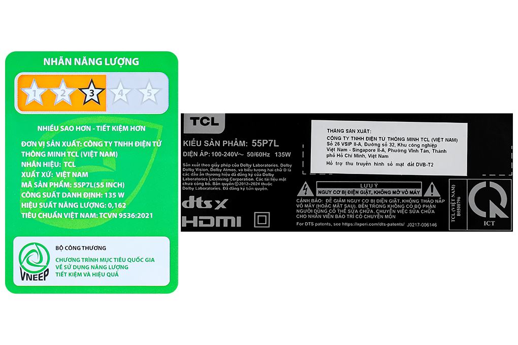 Google Tivi QLED TCL 4K 55 inch 55P7L Google Tivi QLED TCL 4K 55 inch 55P7L