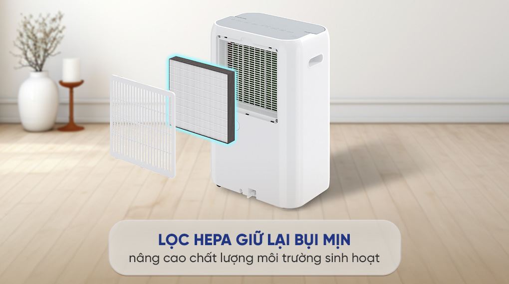 Lọc HEPA - Máy hút ẩm kết hợp lọc không khí Daikin JPF12AV2 Lọc HEPA - Máy hút ẩm kết hợp lọc không khí Daikin JPF12AV2
